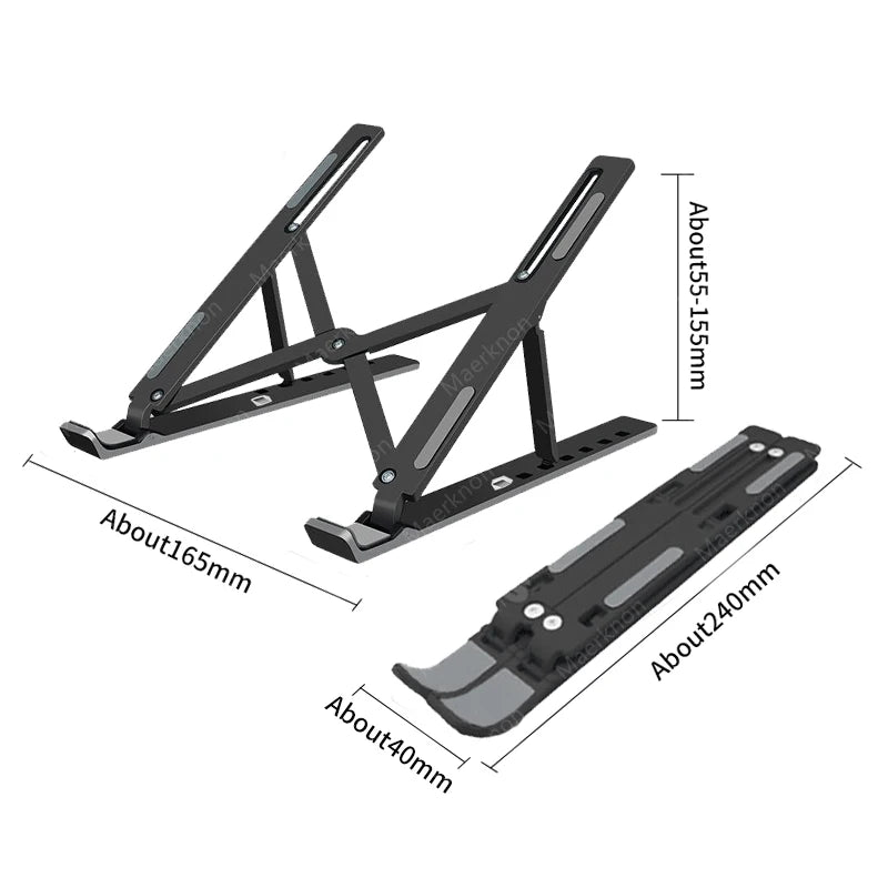 Portable Laptop Stand Notebook Stands Adjustable Ergonomic Laptop Support Base Holder for Macbook Computer Accessories Bracket