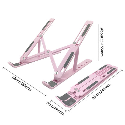 Portable Laptop Stand Notebook Stands Adjustable Ergonomic Laptop Support Base Holder for Macbook Computer Accessories Bracket